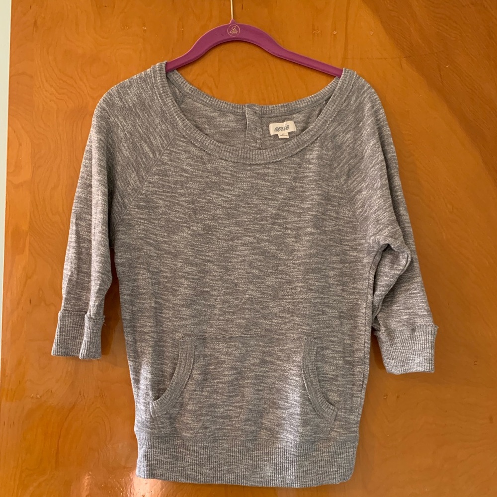 Aerie 3/4 Sleeve Sweater